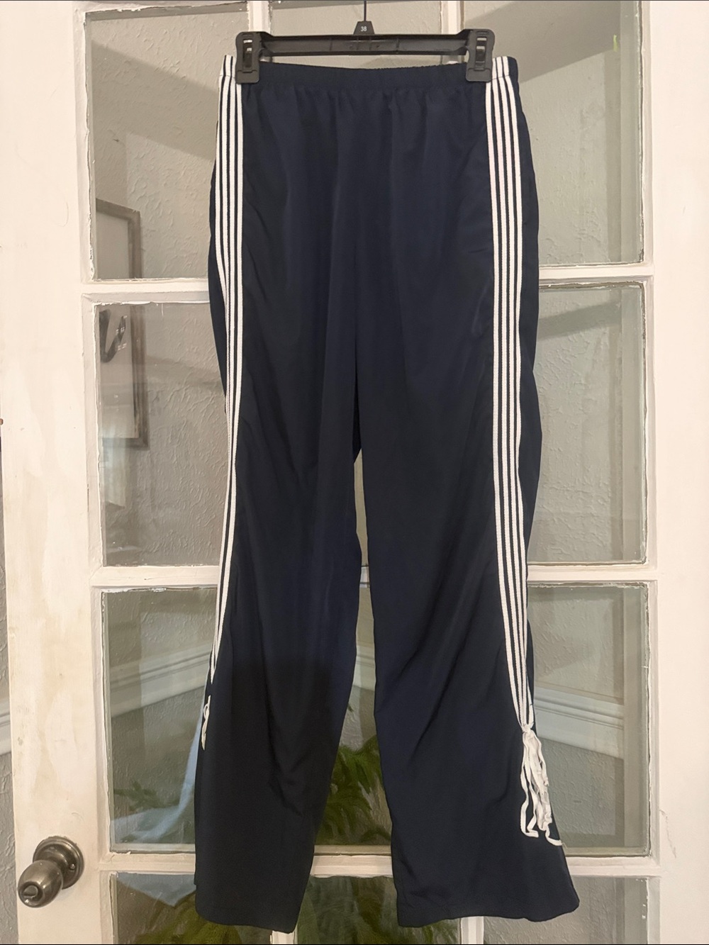 Edikted Women’s Track Pants with White Tie Ankle